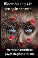 Bloemblaadjes in een spinneweb